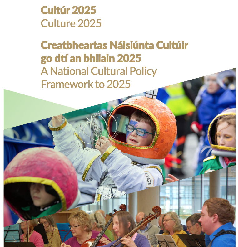 Culture 2025 Cover Cover of Culture 2025 policy framework document