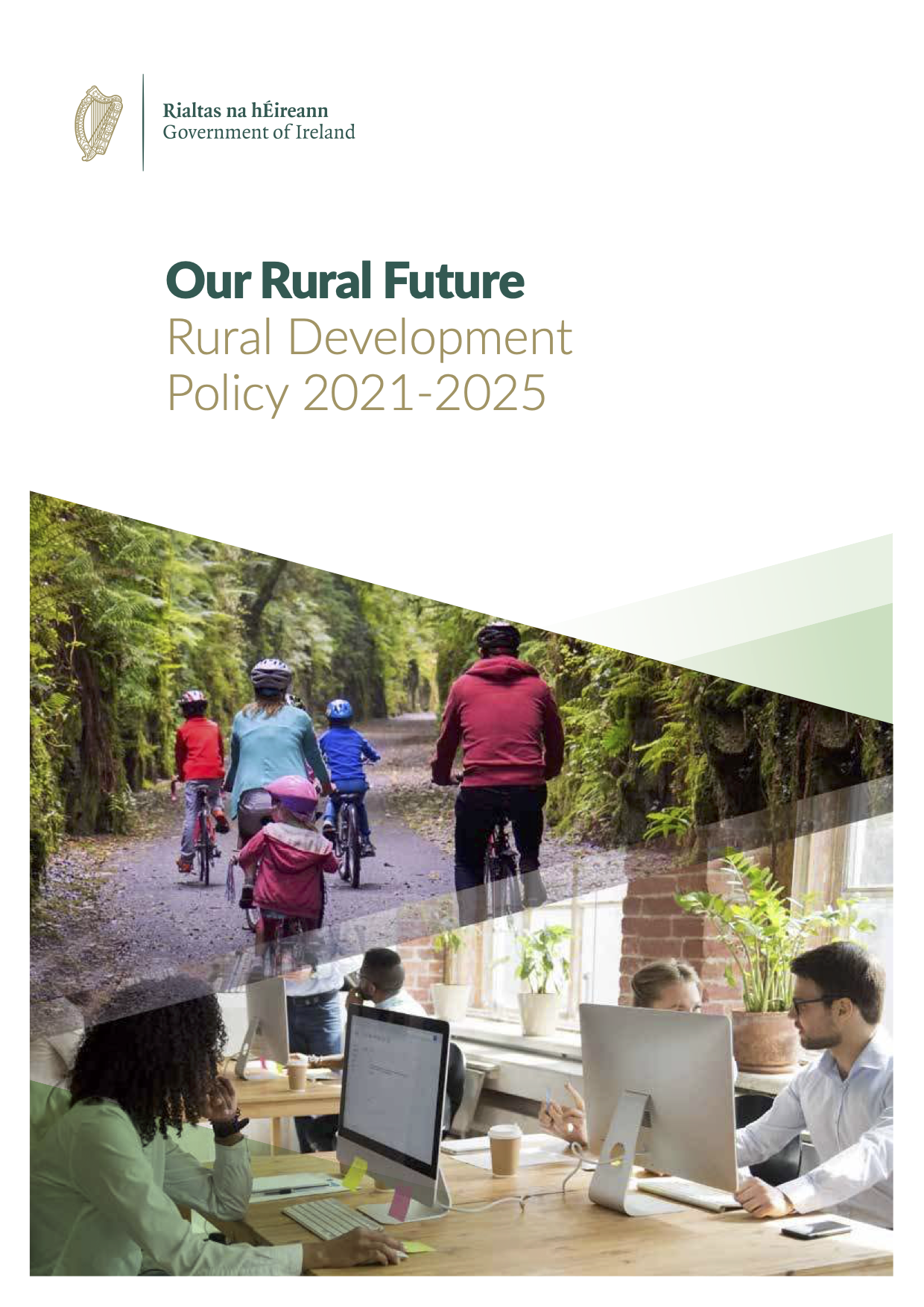 Our Rural Future, Rural Development Policy 2021-2025 cover Cover of Our Rural Future, Rural Development Policy 2021-2025